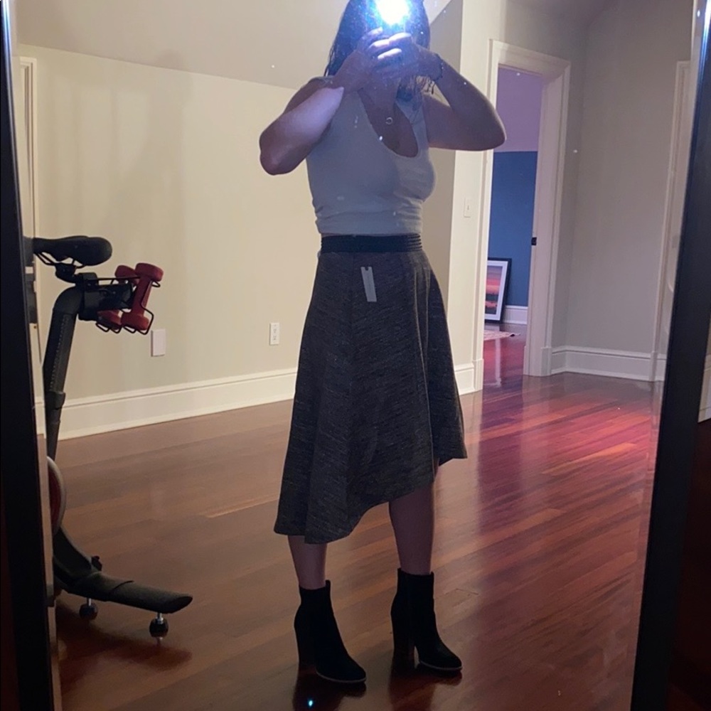 NWT ANTHROPOLOGIE high-low skirt